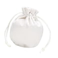 thumbnail image 1 of Organizador de joyas navideño con cordón - Bolsa de terciopelo para colgantes Beige 95x115cm, 1 of 9