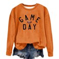 thumbnail image 4 of Wancir Game Day Sweatshirt Women Football Sweatshirts Rugby Graphic Pullover Weekend Tops Casual Football Season Shirt, 4 of 4