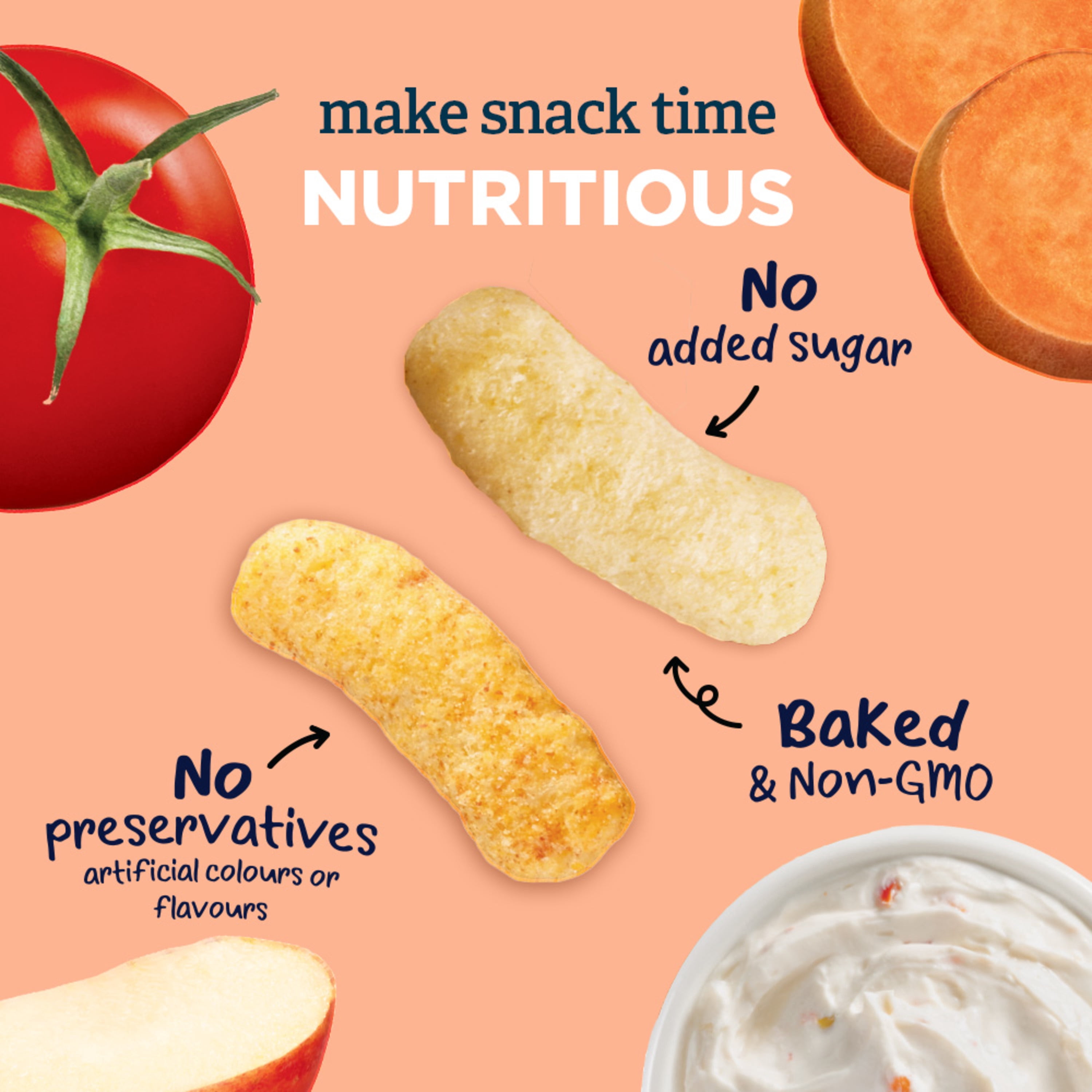 GERBER Zesty Tomato, Toddler Snacks