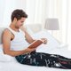 thumbnail image 5 of Fotbe Joystick Gamepad Pantalones de Pijama para Hombre, Pantalones de Dormir, Pantalones de Casa con Cintura Ajustable y Bolsillos-Large, 5 of 6