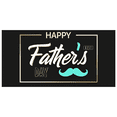 thumbnail image 2 of Decorative Design Happy Father's Day Banner Mustache Illustration Best Wishes for Family Celebration Event Decoration, 2 of 8