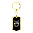 thumbnail image 4 of To My Wife  Workshop Stainless Steel or 18k Gold Premium Swivel Dog Tag Keychain, 4 of 16