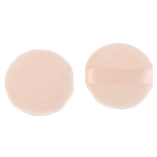 Herramienta Cosmética Suave Del Maquillaje Del Soplo De Polvo De La Belleza Del Aplicador Facial Suave De 2pcs Sunnimix Soplo de esponja de maquillaje