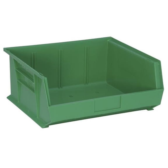 Ultra Stack & Hang Bin, Green - 14.75 x 16.5 x 7 in.
