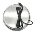 thumbnail image 1 of Outdoor Heated Chicken Waterer Plastic Stainless Steel 6L 100W Auto Temp Control, 1 of 8