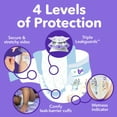 thumbnail image 2 of Luvs Platinum Protection Baby Diapers Size 1, 116 Count, 2 of 11