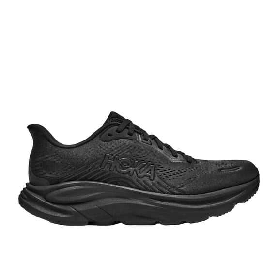 HOKA Clifton 11 Running Shoes in Black | Women - 10.5