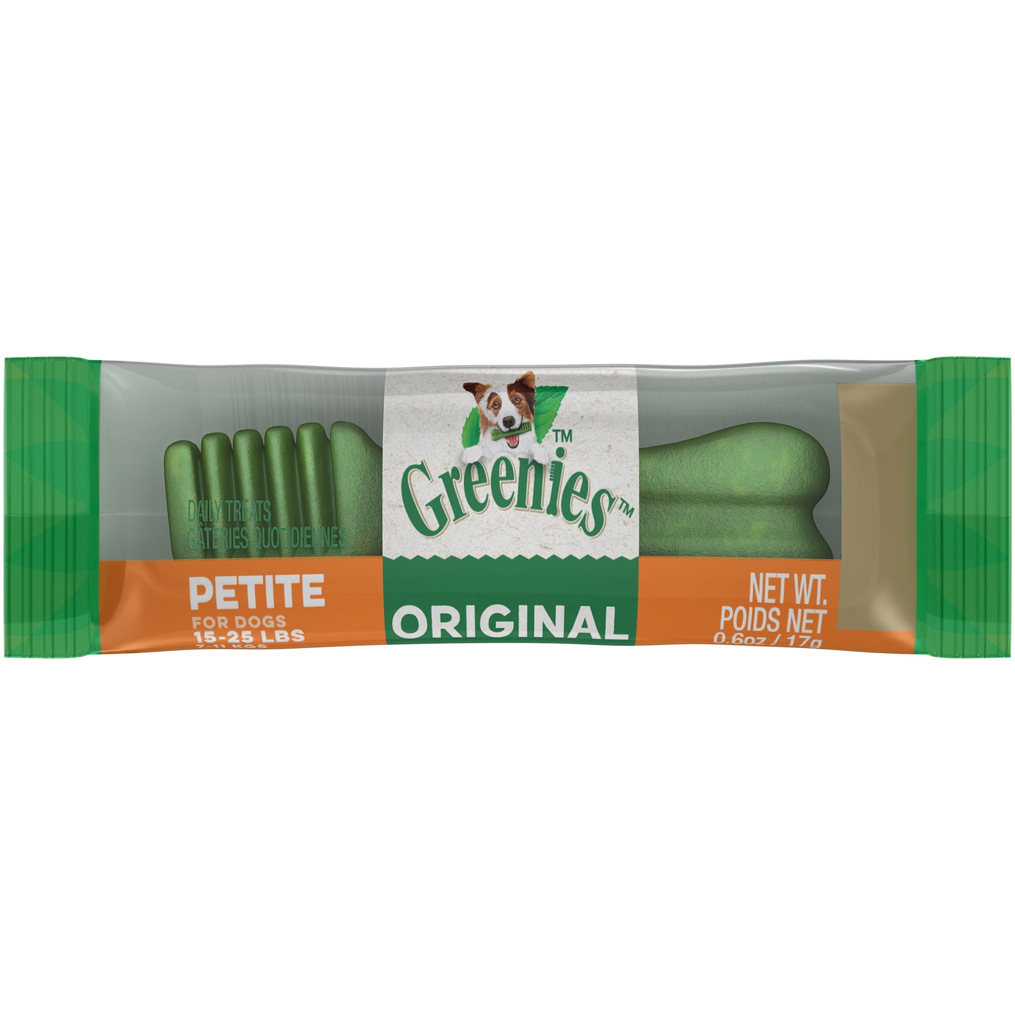 GREENIES Natural Dental Chews Petite Treats For Dogs 0 6 Oz 1 Treat