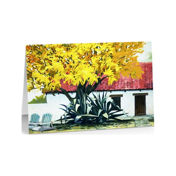 Palo Verde Tree Note Card - 10 Note Cards and Envelopes - 14001