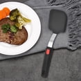 thumbnail image 3 of 5-piece silicone spatula set for nonstick pans, heat-resistant up to 600°F, assorted turners for eggs, pancakes and sauté, 3 of 5