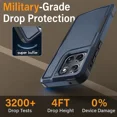 thumbnail image 2 of Starshop Motorola Moto G Power 2025 Case Phone Cover Shockproof Case With Glass Screen - Blue, 2 of 5