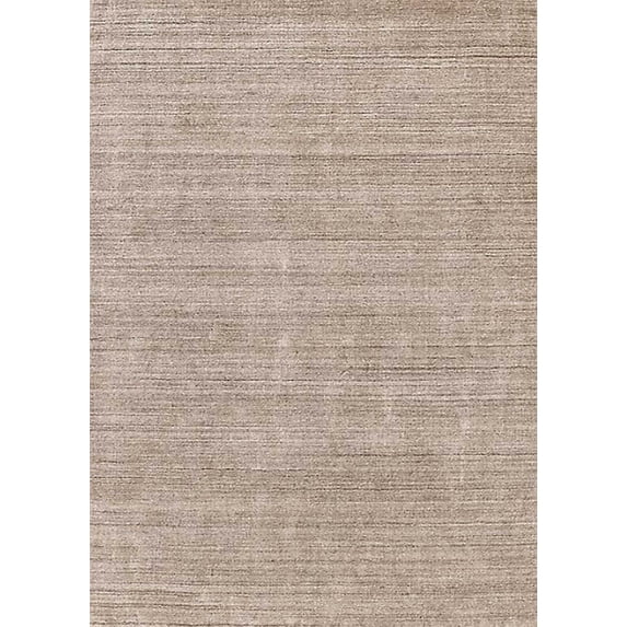 Ahgly Company Indoor Rectangle Mid-Century Modern Camel Brown Solid Area Rugs, 8' x 12'