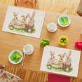 thumbnail image 1 of RKSTN Easter Meal Easter Meal Mat Linen Printed Table Mat Home Kitchen Living Room Decoration Insulation Mat, 1 of 2