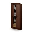 thumbnail image 4 of South Shore Morgan 4-Door Corner Armoire, 4 of 7