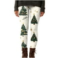 thumbnail image 2 of Roncen Roncen Women's Christmas Printed Yoga Leggings - Stretchy High-Waisted Casual Pants for Holiday & Workout, 2 of 6