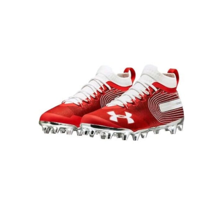 red under armour spotlight cleats