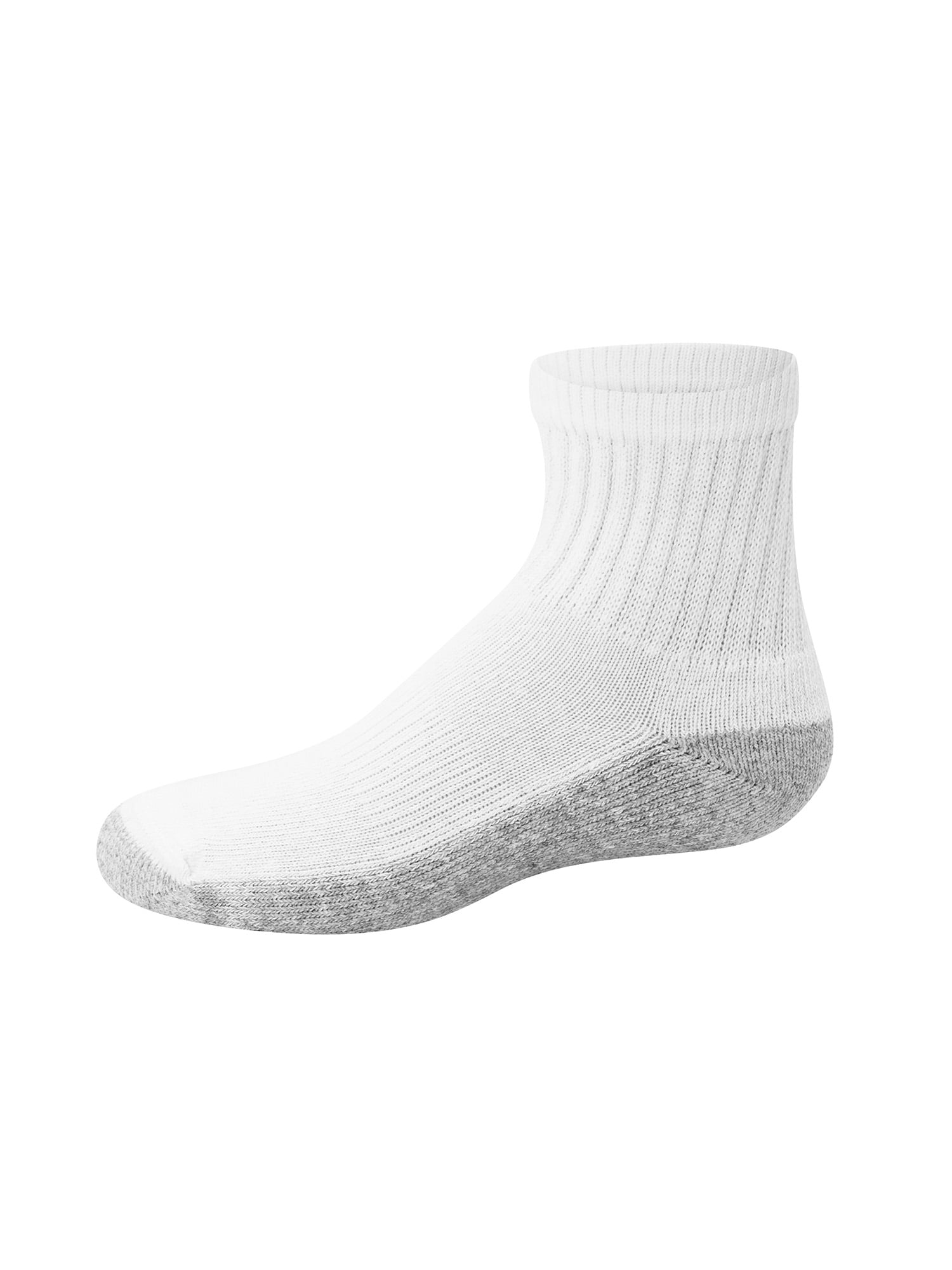 Ankle Socks, 12 Pairs, Double Tough, Cushioned, Moisture-Wicking