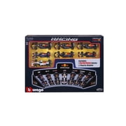 Bburago Formula Racing Red Bull1:43 Scale Diecast Race Play Cars with Display Stand 7 Pack
