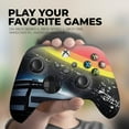 thumbnail image 5 of DreamController Cosmic Voyagger Custom X-box Controller Wireless compatible with X-box One/Series X/S Proudly Customized in USA I Permanent HYDRODIP Print(NOT JUST A SKIN)(MODDED) [video game], 5 of 7
