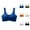 Blue, variant on Sports Bras for Women Cooling Push Up No Underwire Seamless Sleep Running Athletic Bralettes Workout Bra