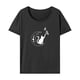 thumbnail image 1 of Camiseta de mujer Ropa de verano Trajes Clásico Traje de recuerdo femenino Cuello redondo SG, 1 of 7
