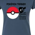 thumbnail image 3 of Pokémon - Pokeball Trainer - Juniors Fitted Graphic T-Shirt, 3 of 5