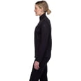 thumbnail image 3 of Spyder Women's Baselayer 1/4 Zip Top - Color Black - Size: M, 3 of 7