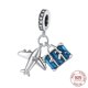 thumbnail image 1 of Colgante de hoja de trébol para mujer, pulsera Pandora Moment, conchas marinas, colgante de corazón, Breloque, novedad de 2023, 1 of 4