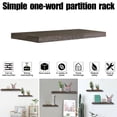thumbnail image 4 of Wall Mounted Rustic Floating Shelves Wall Display Rack Decor Floating Display Shelves for Living Room Kitchen Bedroom, 4 of 6