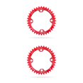 thumbnail image 2 of sweethay Juego de cadenas de bicicleta 104BCD Rueda de cadena de bicicleta de montaña Aleación de aluminio Ligero Mejora de la placa de Type3 NO3, 2 of 6