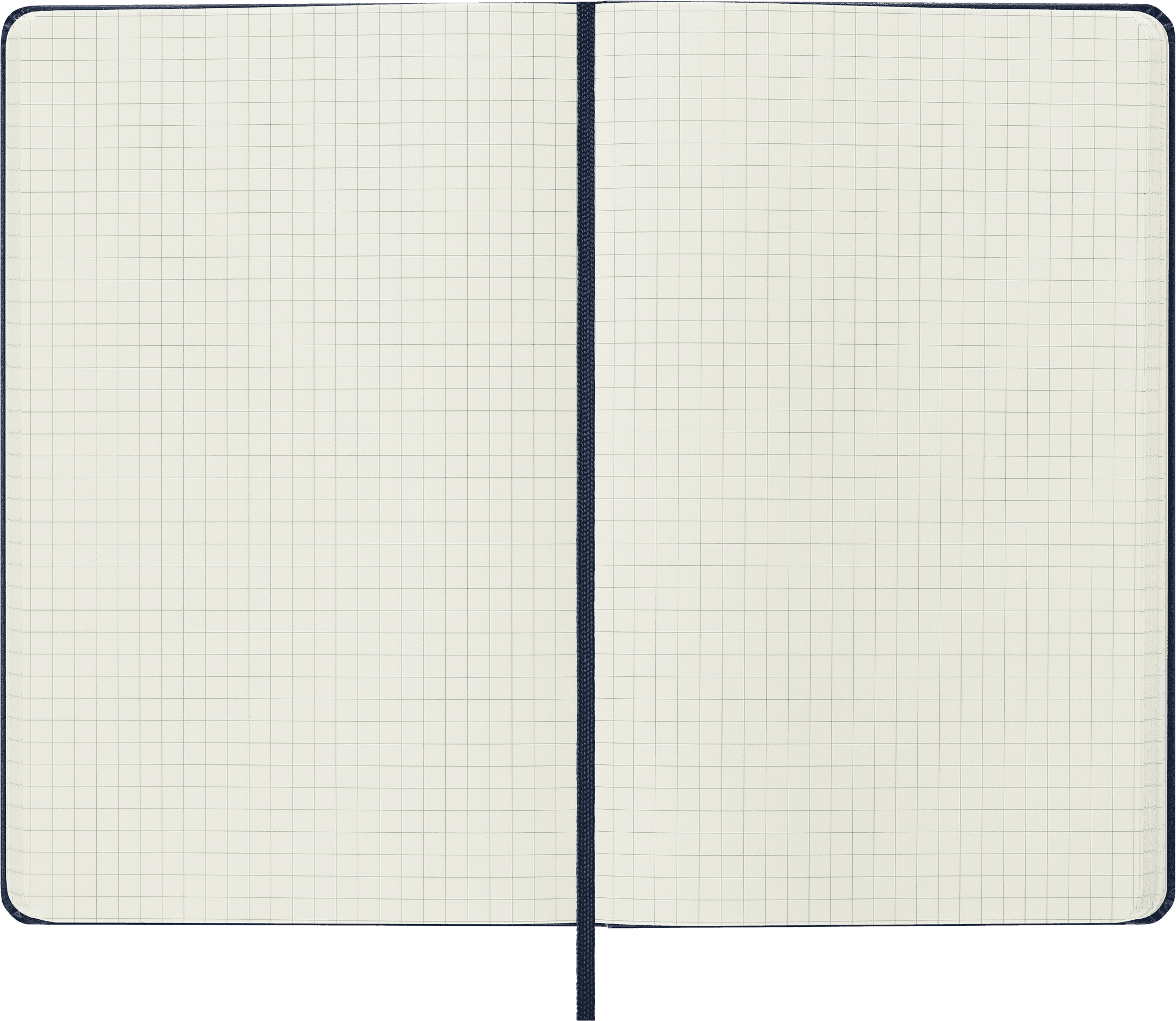 Moleskine Classic Notebook, Hard Cover, Large (5" x 8.25"), Squared, Sapphire Blue