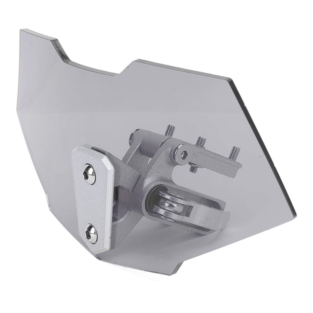 Parabrisas De Motocicleta, Extensión De Parabrisas De Deflector De Viento Con Clip Ajustable Elevado Acrílico Para Motocicleta