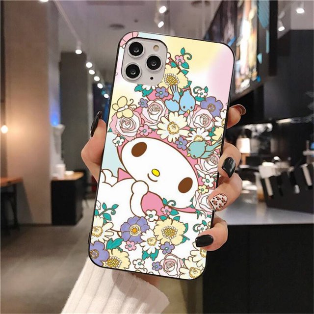 Funda de teléfono Hello Kitty kuromi my melody para iphone 14 13 12 11 Pro Mini XS Max 8 7 Plus X SE 2020 XR xuanjing unisex