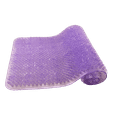 thumbnail image 2 of Dependable Industries Inc. Essentials Grass Textured Spa Quality Foot Scrubber Bathmat Bathroom Tub & Bath Mat Anti-Slip 24.5" x 13.5" Lavender, 2 of 5