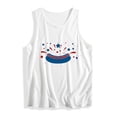 thumbnail image 5 of Lydpxz Women's 4th of July Tank Tops Plus Size Patriotic American Flag Graphic Tees Cute Sleeveless T Shirts Camisole Athletic Crew Neck Tanks, 5 of 5