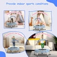 thumbnail image 6 of Leumius 28inch Mini Trampoline with Handle for Kids,Indoor Outdoor Small Rebounder Trampoline for Boys and Girls,Blue, 6 of 8
