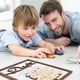 thumbnail image 4 of Placa de letrero DIY con pieza de rompecabezas con nombre de papá y niños (8 ''x 10''), decoración de escritorio de arte rústico para regalo del Día del Padre, 4 of 5