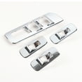 thumbnail image 4 of CheroCar Window Lift Switch Panel Trim Cover for Ford F150 2015-2020 Interior Accessories,Chrome, 4 of 7