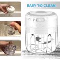 thumbnail image 5 of Picadora eléctrica inalámbrica, miniprocesador de alimentos, 250 ml, fácil de limpiar y reemplazar, licuadora eléctrica duradera para verduras y frutas, 5 of 5