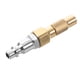 thumbnail image 1 of Conector roscado para neumático, boquilla de manguera de aire de conexión rápida, boquilla de manguera de aire de conexión rápida, conector de aire roscado, adaptador de manguera de aire, 1 of 6
