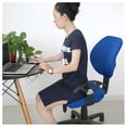 thumbnail image 5 of 2 Pcs Ordinateur Universel Chaise de Bureau Housse de Dossier Protection Extensible Rotation Chaise de Dessin Housse, 5 of 5