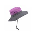 thumbnail image 1 of Sonducket Sombreros para el sol Niños Adultos Senderismo Sombrero de pescador Sombrero para viajes al aire libre Sombreros Púrpura mezclado/Adulto Sonducket AP009503-06B, 1 of 6