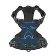 thumbnail image 4 of Picia Shark No-Pull Dog Harness Reflective Front Clip Vest with Handle,Step-in Air Dog Harness,Adjustable 2 Metal Rings 4 Buckles,Easy to Put on & Take Off Medium, 4 of 9
