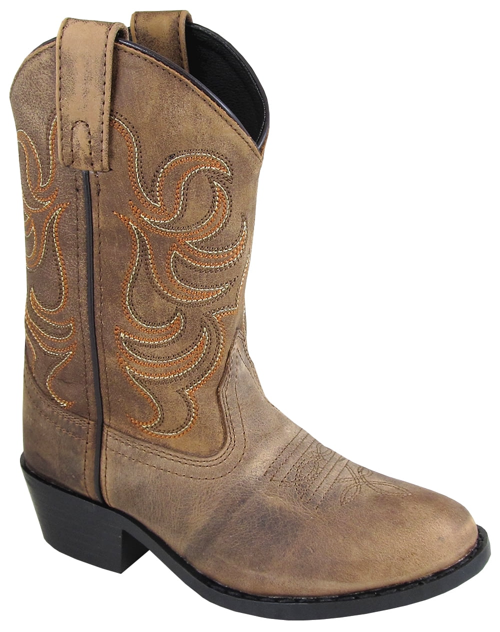 Smoky Mountain Boots Kid'S Otis Tan Leather Cowboy Kids Boot