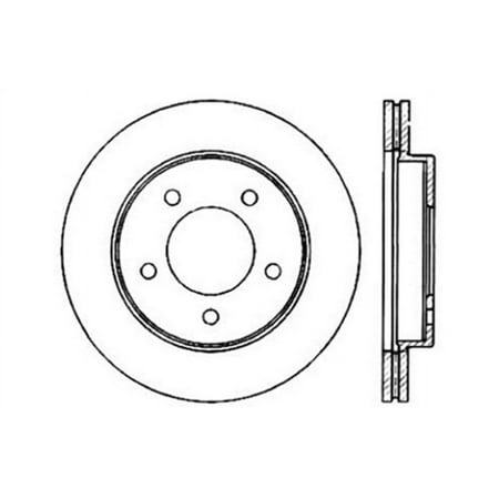 StopTech 128.65057R StopTech Sport Rotors; Drilled; Front Right;12.13 in. Dia.; 2.05 in. Height; Fits select: 1997-2003 FORD F150, 2004 FORD F-150 HERITAGE