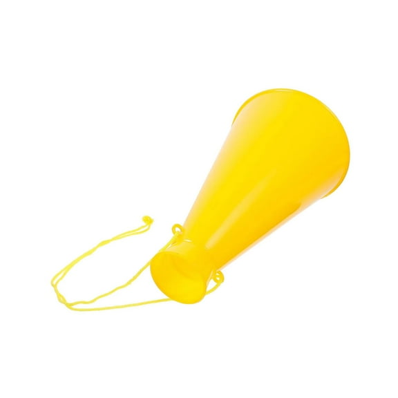 colcolo Cheering Cheer Megaphone Fashion Portable Small Toy, Party Noise Maker Yellow