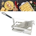 thumbnail image 4 of Cesta para tacos con capacidad para 18 conchas, cesta para freír patatas , cesta para freír para tacos, suministros de cocina y restaurante Baoblaze cesta de la freidora, 4 of 7