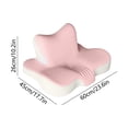 thumbnail image 3 of Hyknon Ergonomic Neck Support Pillow, Memory Foam Contoured Head Pillow for Comfortable Sleeping, Cervical Pillow for Neck Pain Relief, Bed and Travel Use, 3 of 6