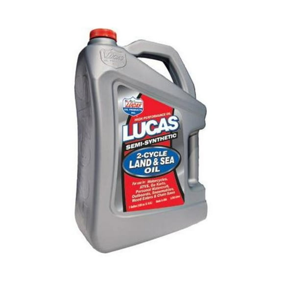 Lucas Oil 10557 Land and Sea 2T Oil - 1gal.