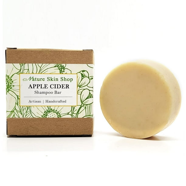 Apple Cider Shampoo Bar, Removes build up from hair and scalp